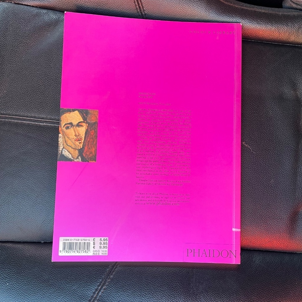 Phaidon Pink Modigliani Art Book - Picture 2 of 3